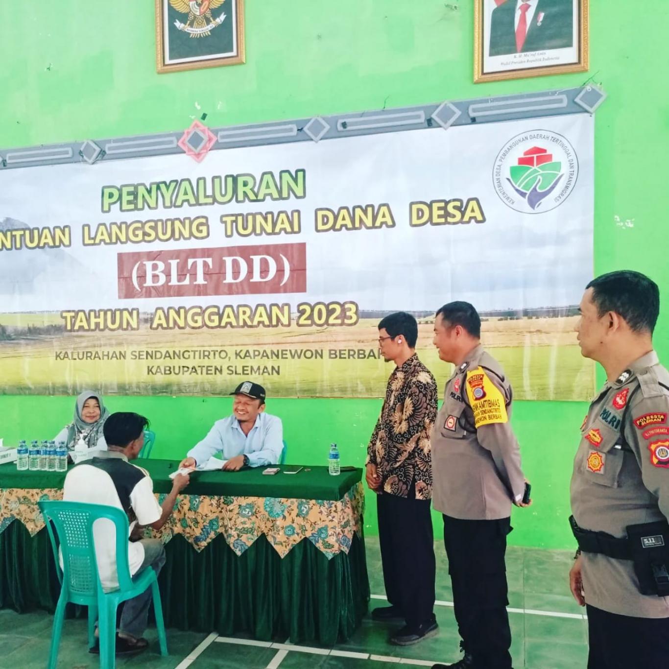 Penyaluran BLT DD Bulan ke-9