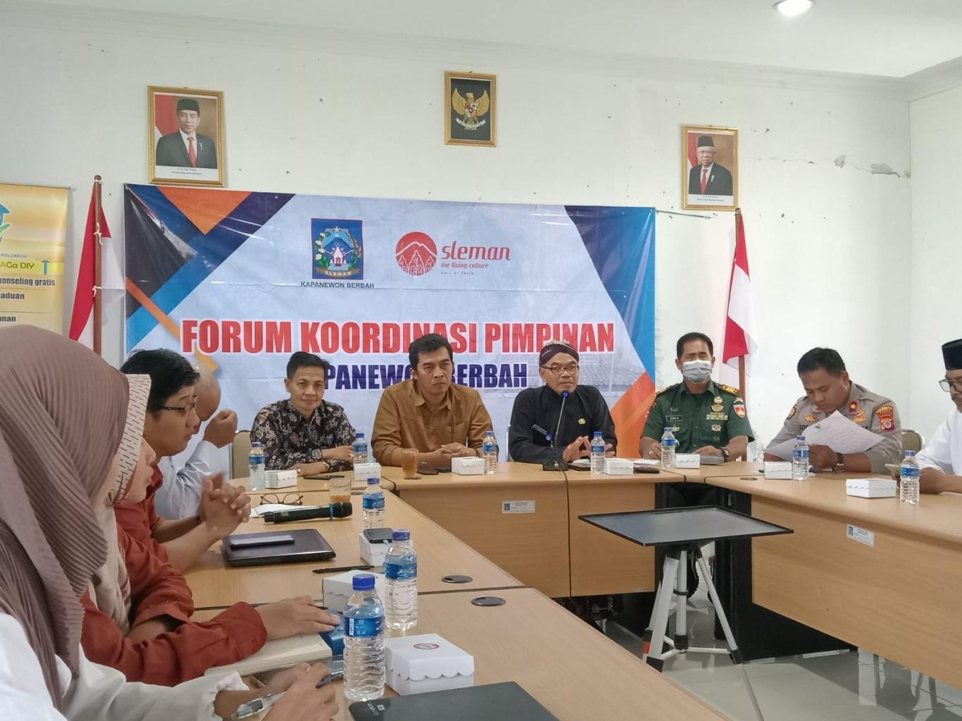 FORKOMPIN KAPANEWON BERBAH DIGELAR DI KALURAHAN SENDANGTIRTO