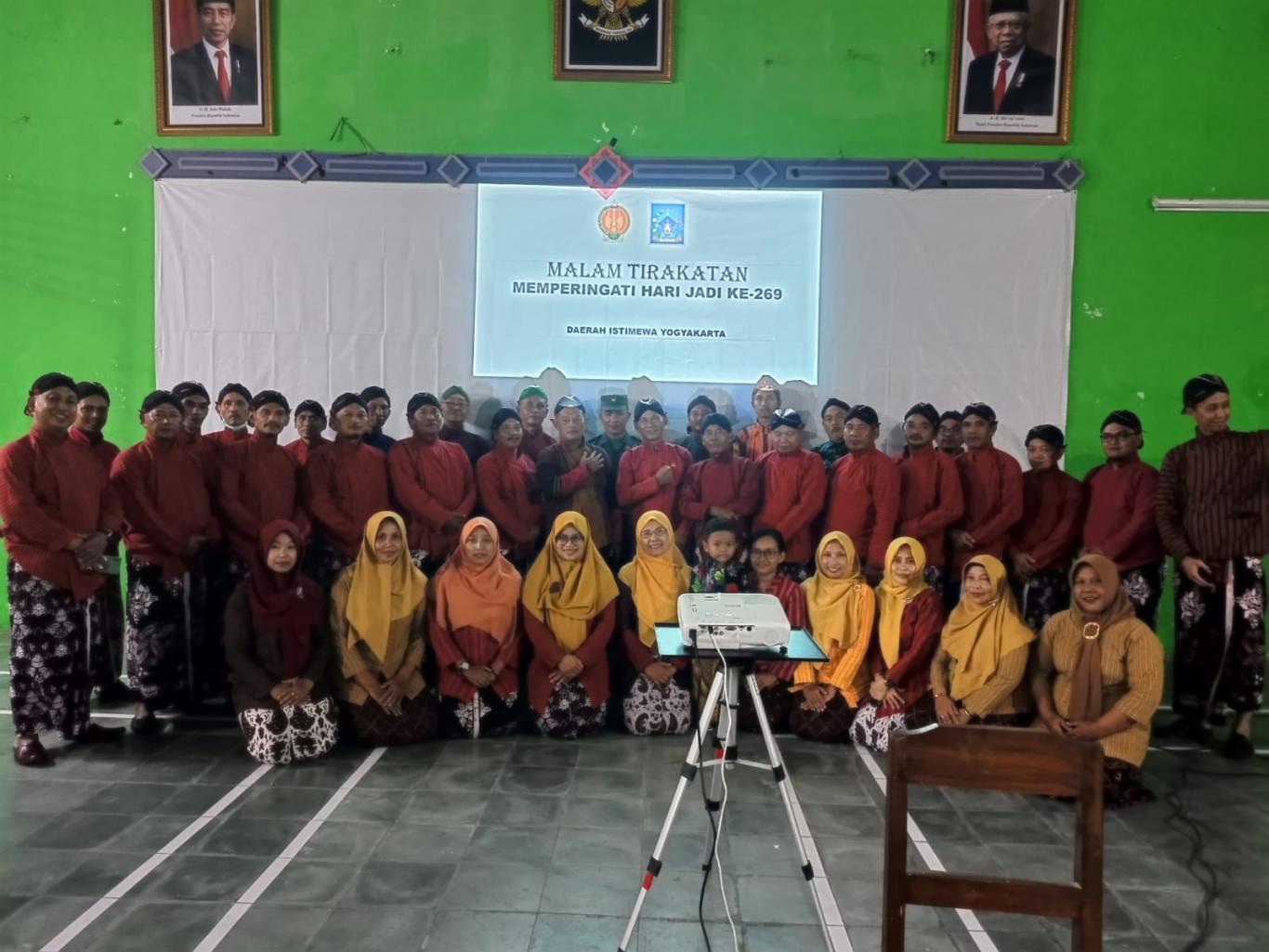 Malam Tirakatan Memperingati Hari Jadi DIY ke-256