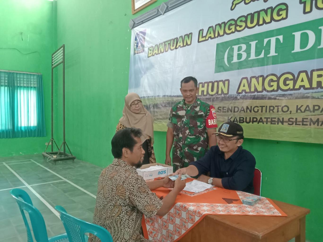PENYALURAN BLTDD BULAN KELIMA