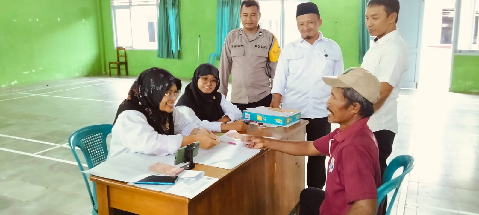 PENYALURAN BLT DD BULAN 1,2,3