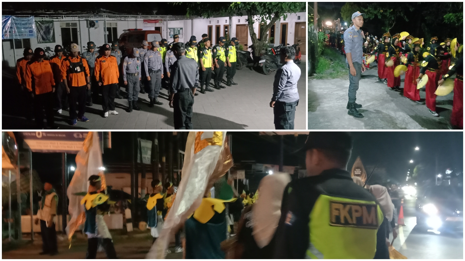 Pengamanan Takbir Keliling di Sendangtirto Berlangsung Kondusif