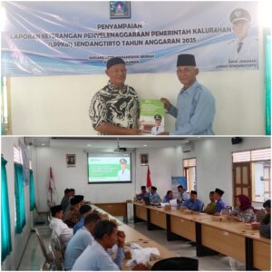 Pemkal Sendangtirto Sampaikan LKPPKal Tahun Anggaran 2025 kepada BPKal