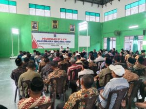 Pembinaan bagi Ketua RT dan RW se-Kalurahan Sendangtirto
