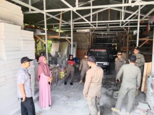 Tegakkan Pergub DIY nomor 24 tahun 2024, Satpol PP DIY datangi Kantor Lurah Sendangtirto