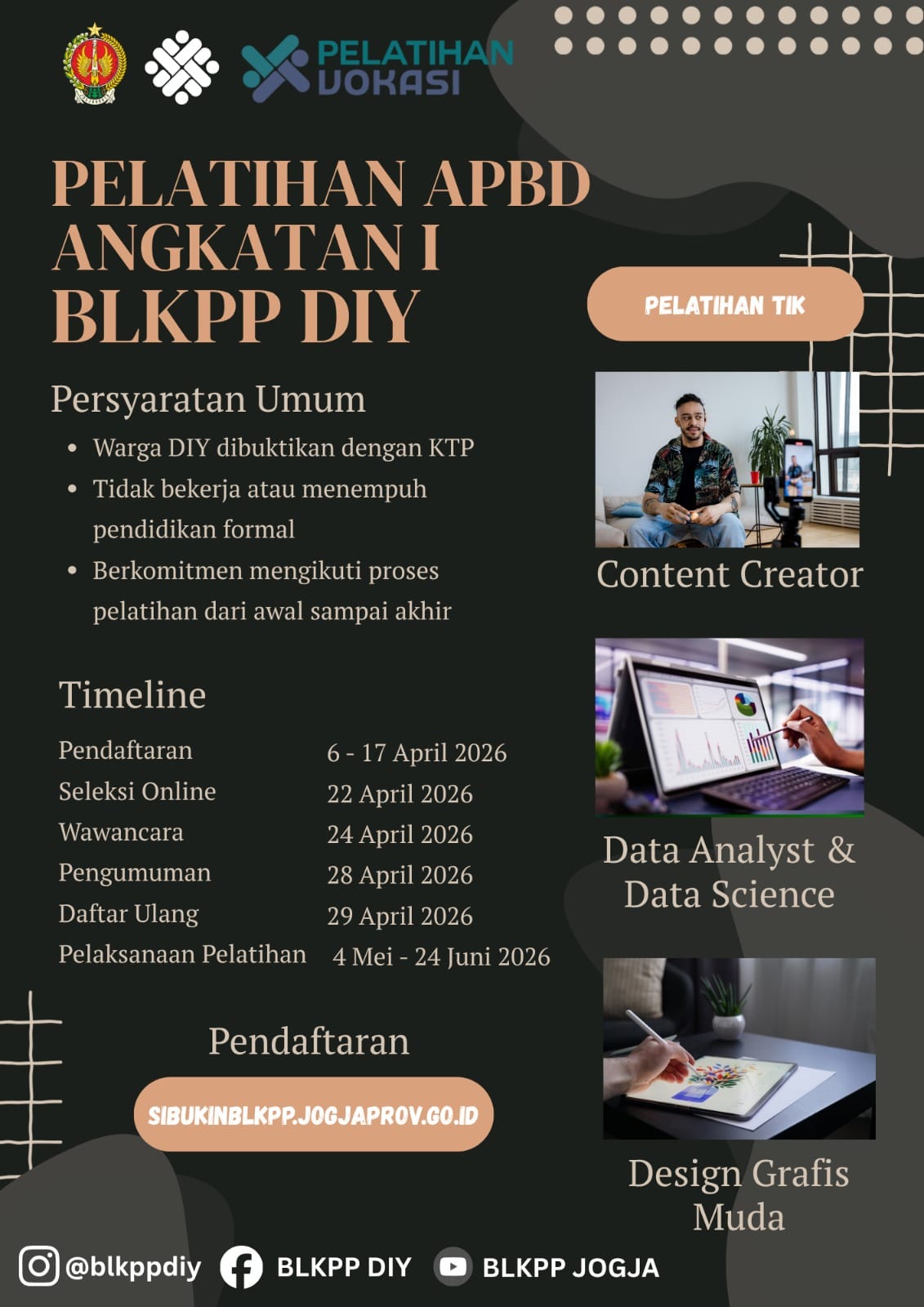 Pelatihan APBD Angkatan I BLKPP DIY