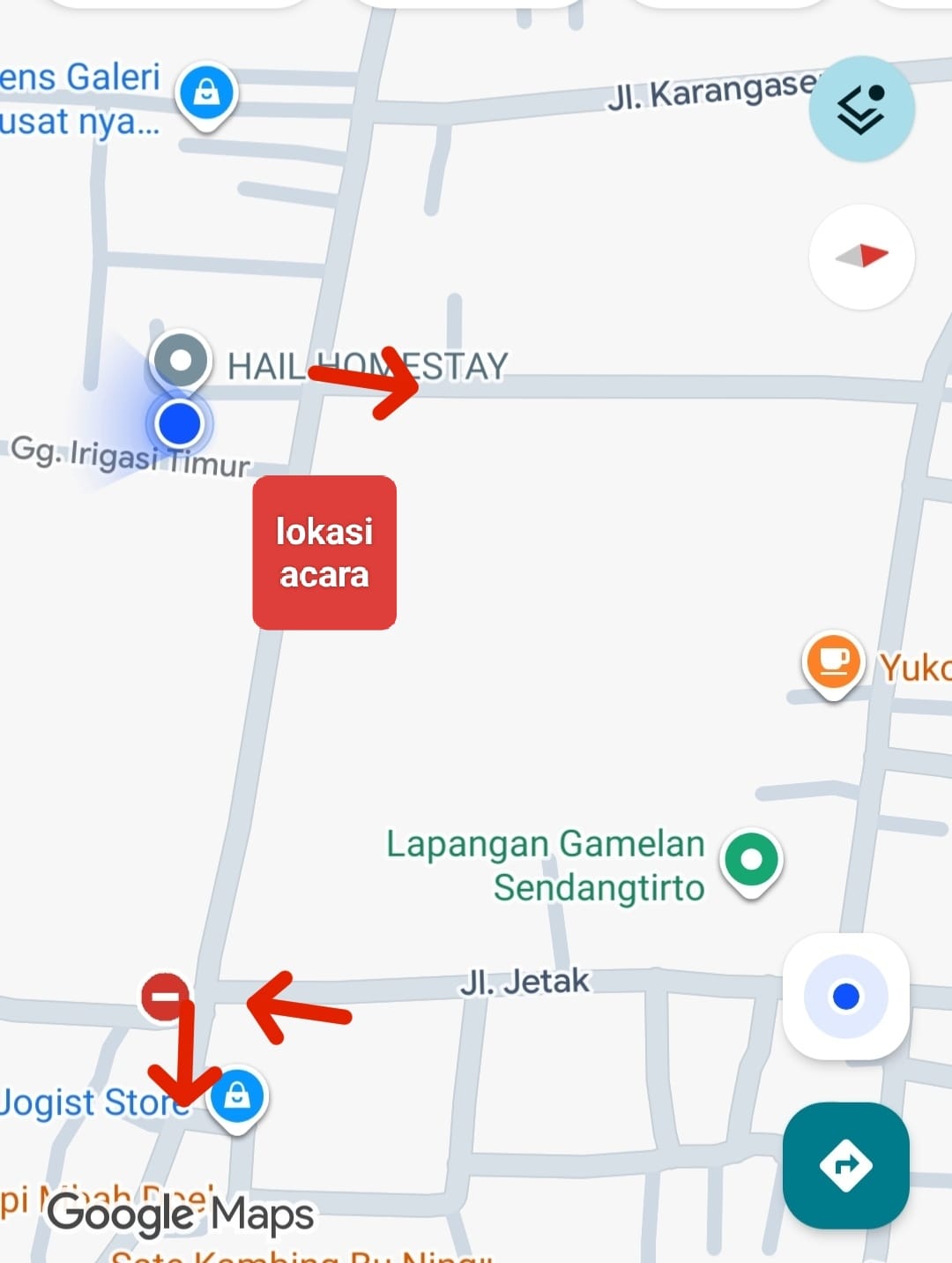 Pemberitahuan Penutupan Jalan